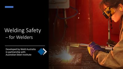 Welding Safety - For Welders (free)