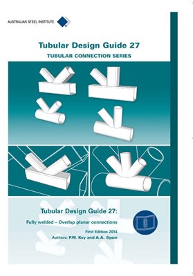 Tubular Design Guide 27: Fully welded Overlap planar connections - hardcopy or ebook